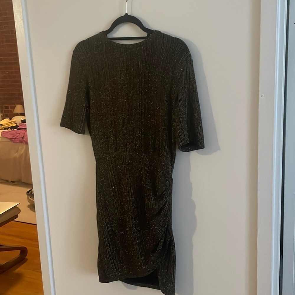 NWT Gold Mango dress size XS